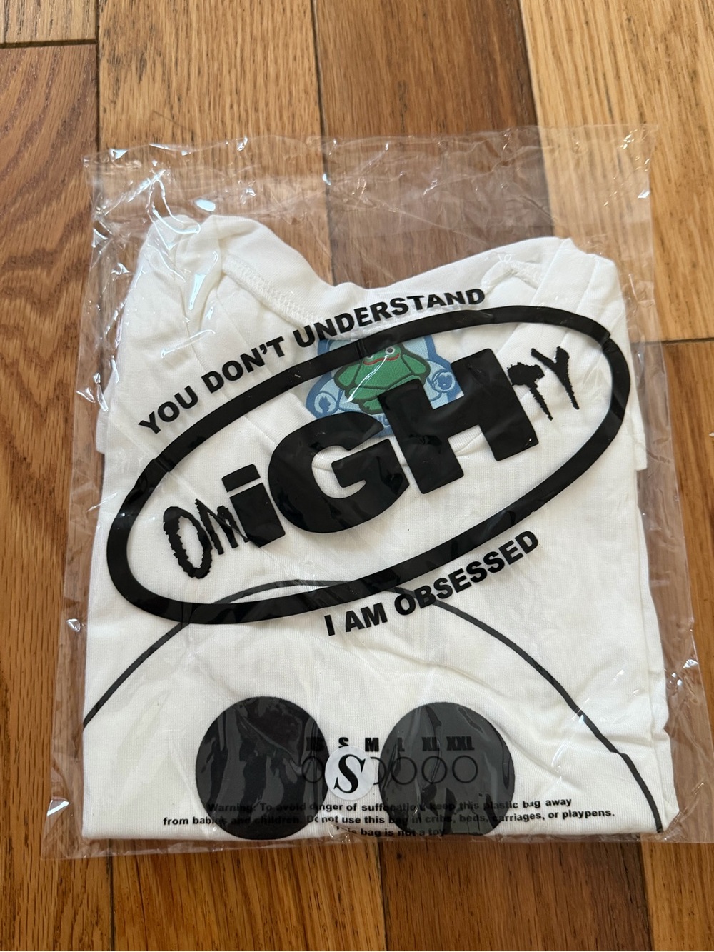 NWT OMIGHTY MANIC EPISODE BABY TANK SMALL - Picture 4 of 5